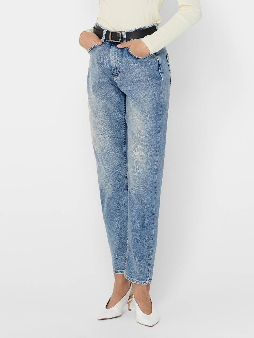 ONLY Regular Jeans 'VENEDA' in Blue, Blue Denim Tiefpreis