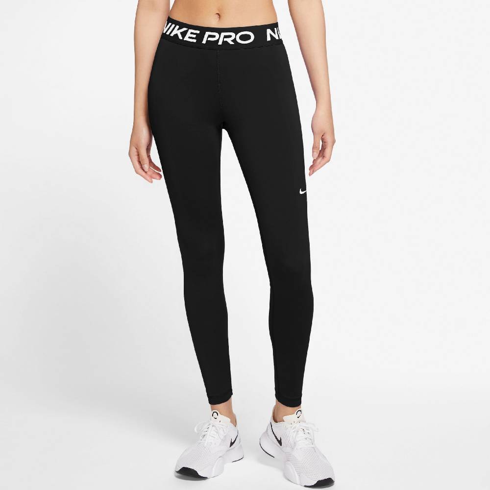 NIKE Skinny Workout Pants 'Pro' in Black Fabrikladen