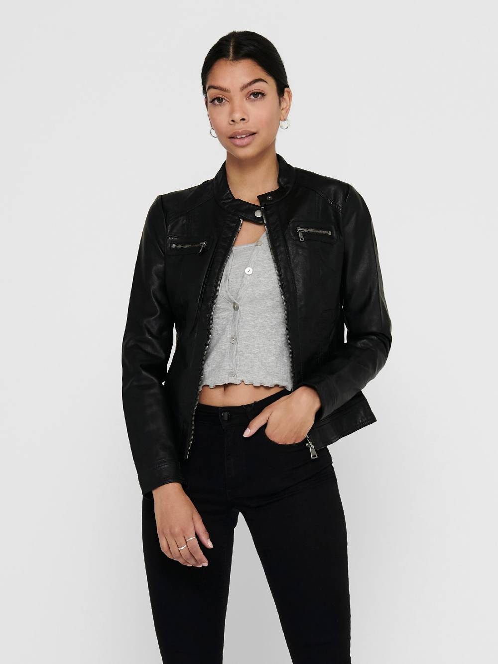 ONLY Between-Season Jacket 'Bandit' in Black Fabrikpreis