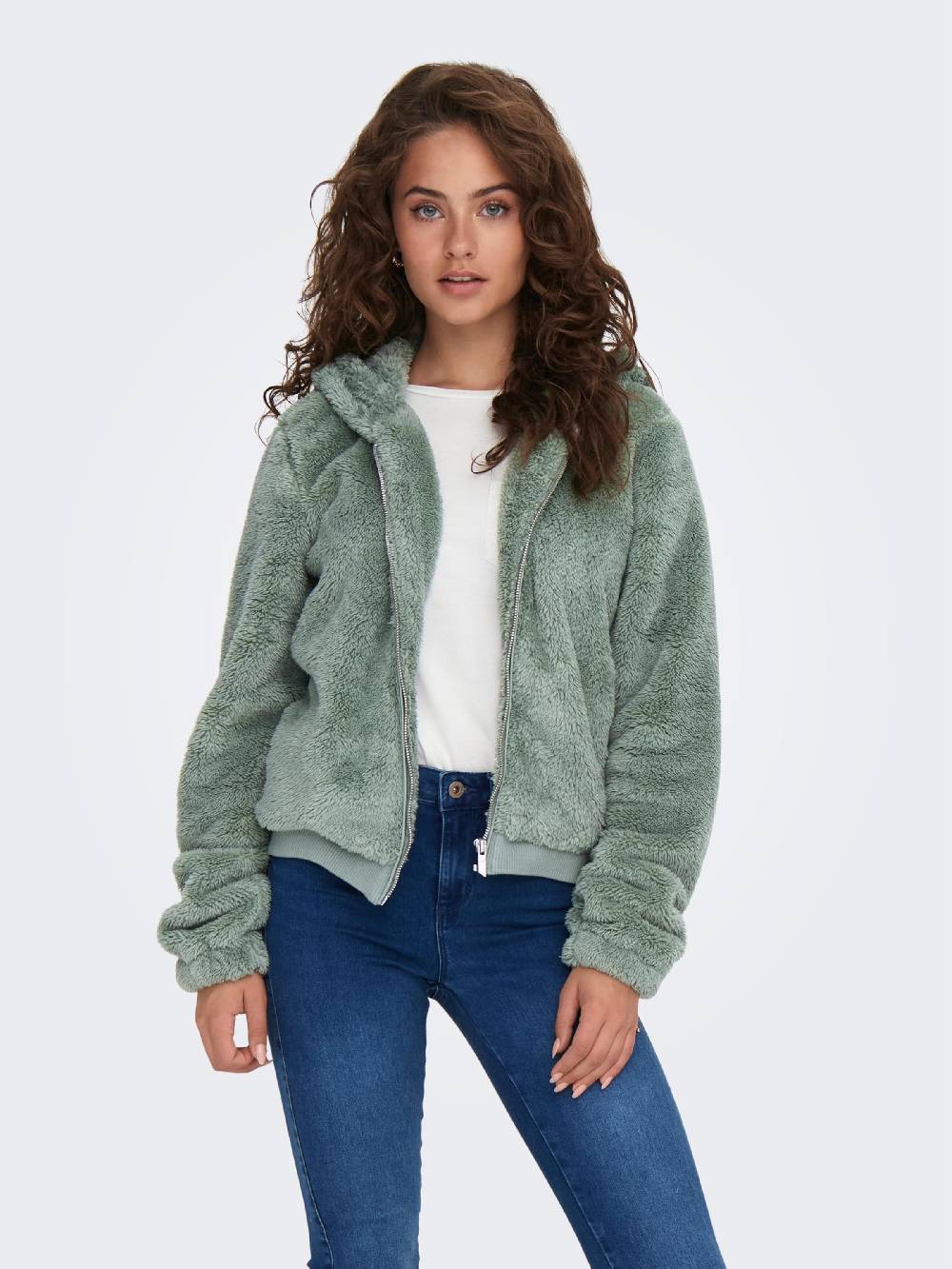 ONLY Between-Season Jacket 'ONLNewanna' in Jade Günstig kaufen