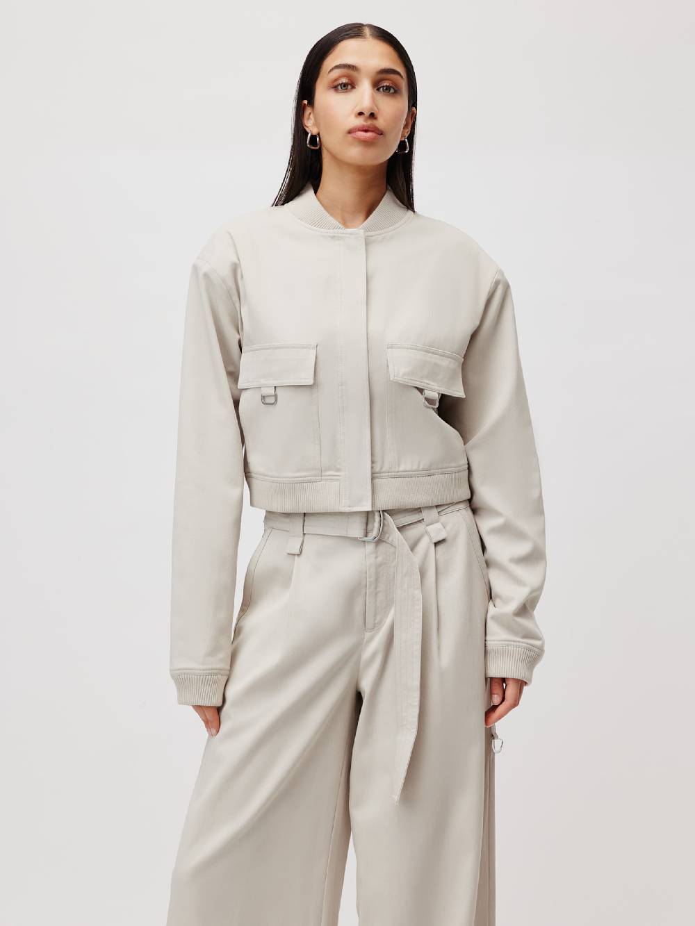 LeGer by Lena Gercke Between-Season Jacket 'Guya' in Beige Großer Ausverkauf