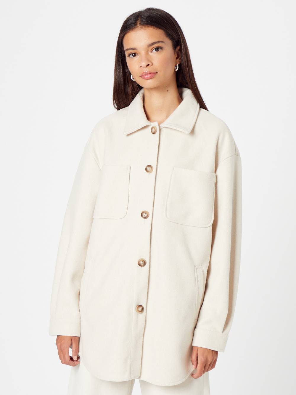 VILA Between-Season Jacket 'Kimmi' in Cream Begrenztes Angebot
