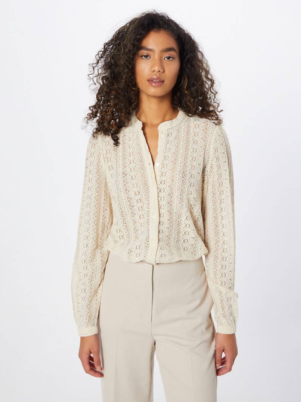 VILA Blouse 'VIChikka' in Cream Begrenzte Freigabe