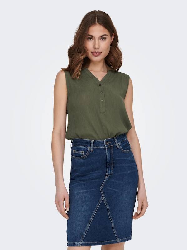 ONLY Blouse 'ONLJette' in Olive