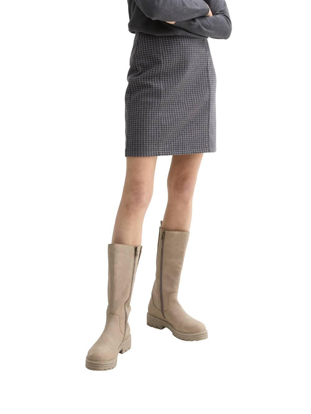 TOM TAILOR Skirt in Dark Blue Schlussverkauf