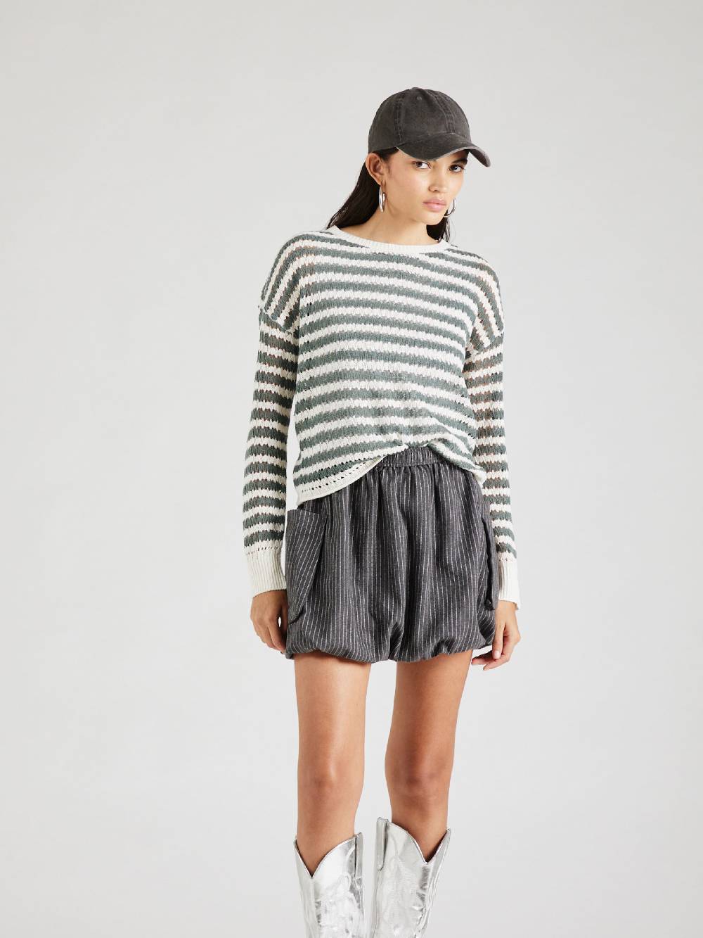 VERO MODA Sweater 'VMSPRING' in Emerald Vatertagsangebot