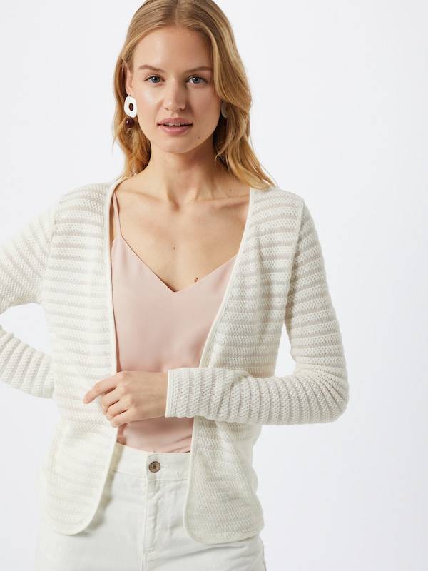 ONLY Knit Cardigan 'ONLCrystal' in White