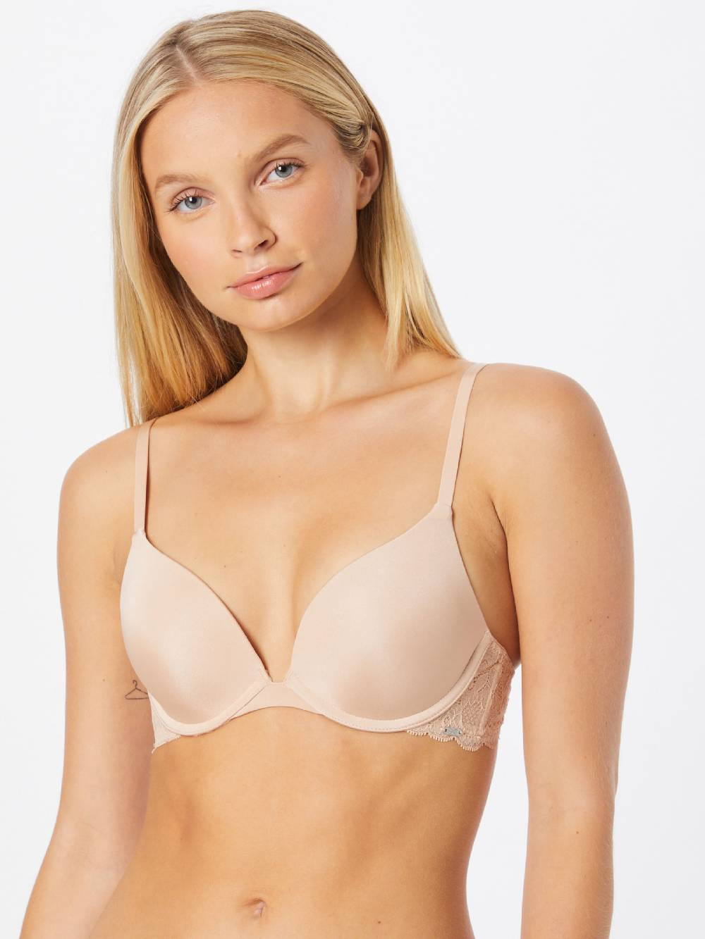 Hunkemöller Push-up Bra 'Angie' in Kitt Vierteljährliche Förderung