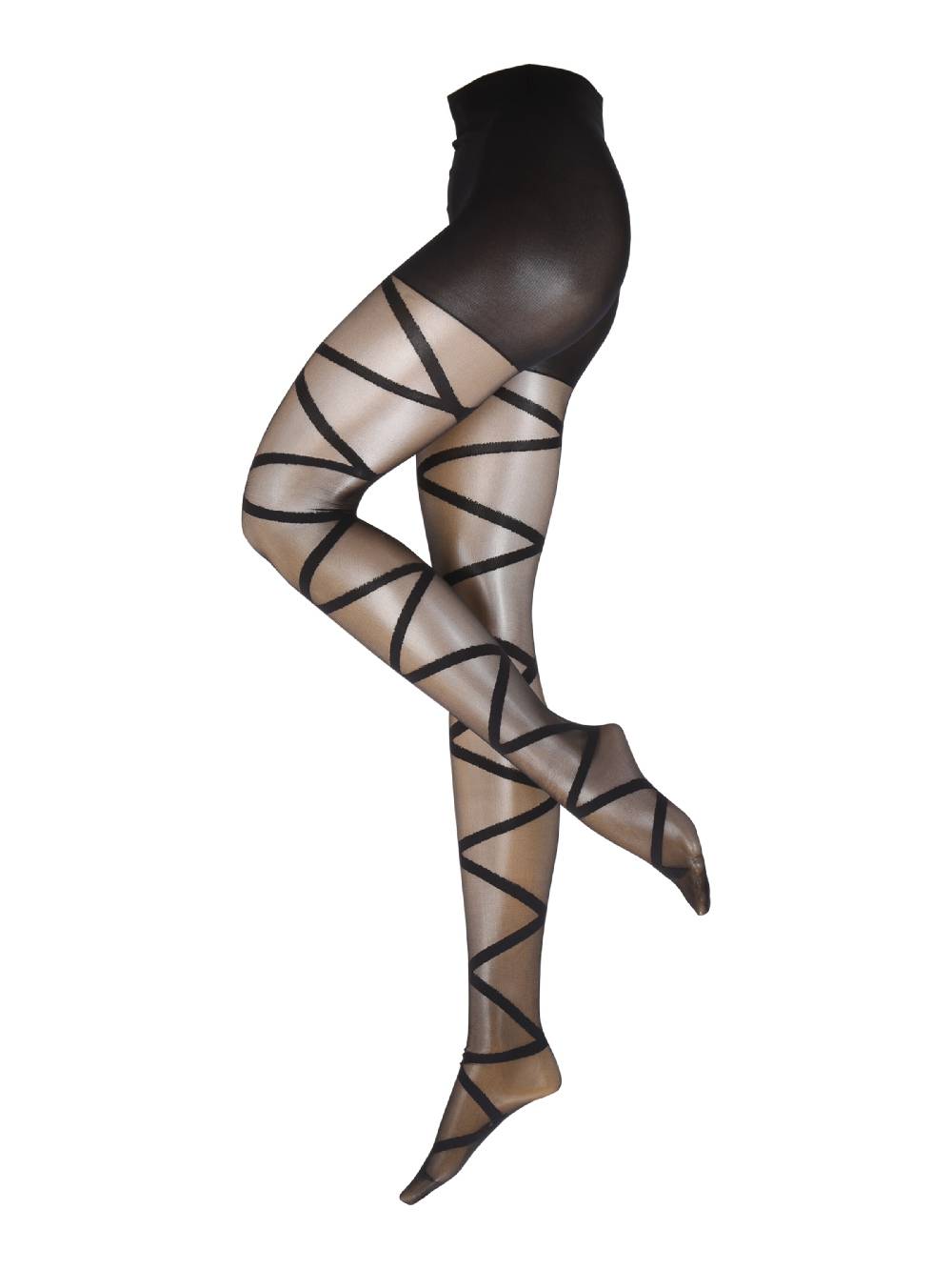 Hunkemöller Fine Tights 'Open Gladiator' in Black 50% Rabatt mit kostenlosem Versand