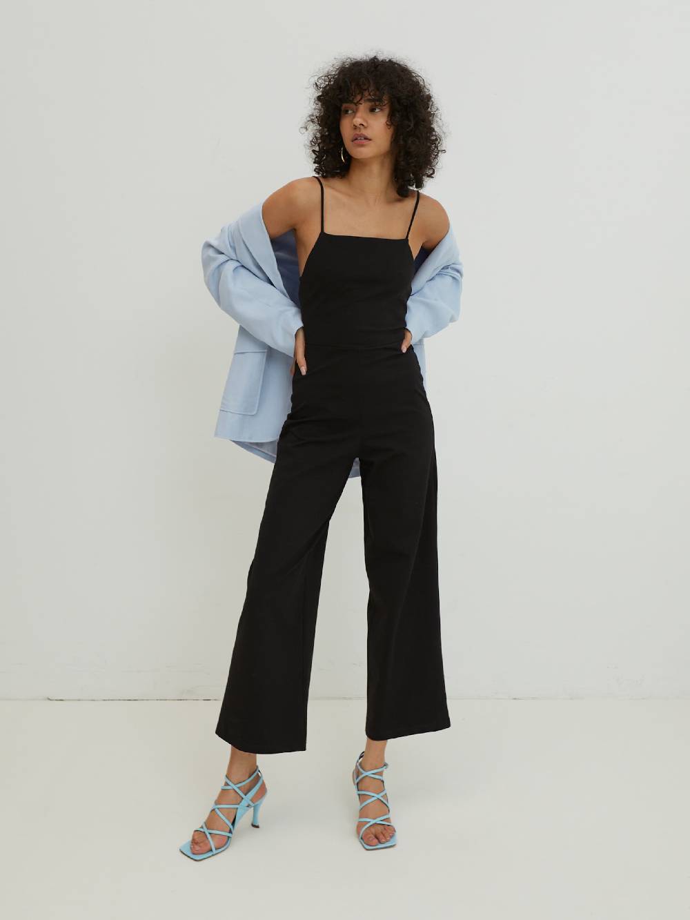 EDITED Jumpsuit 'Noor' in Black Auslauf