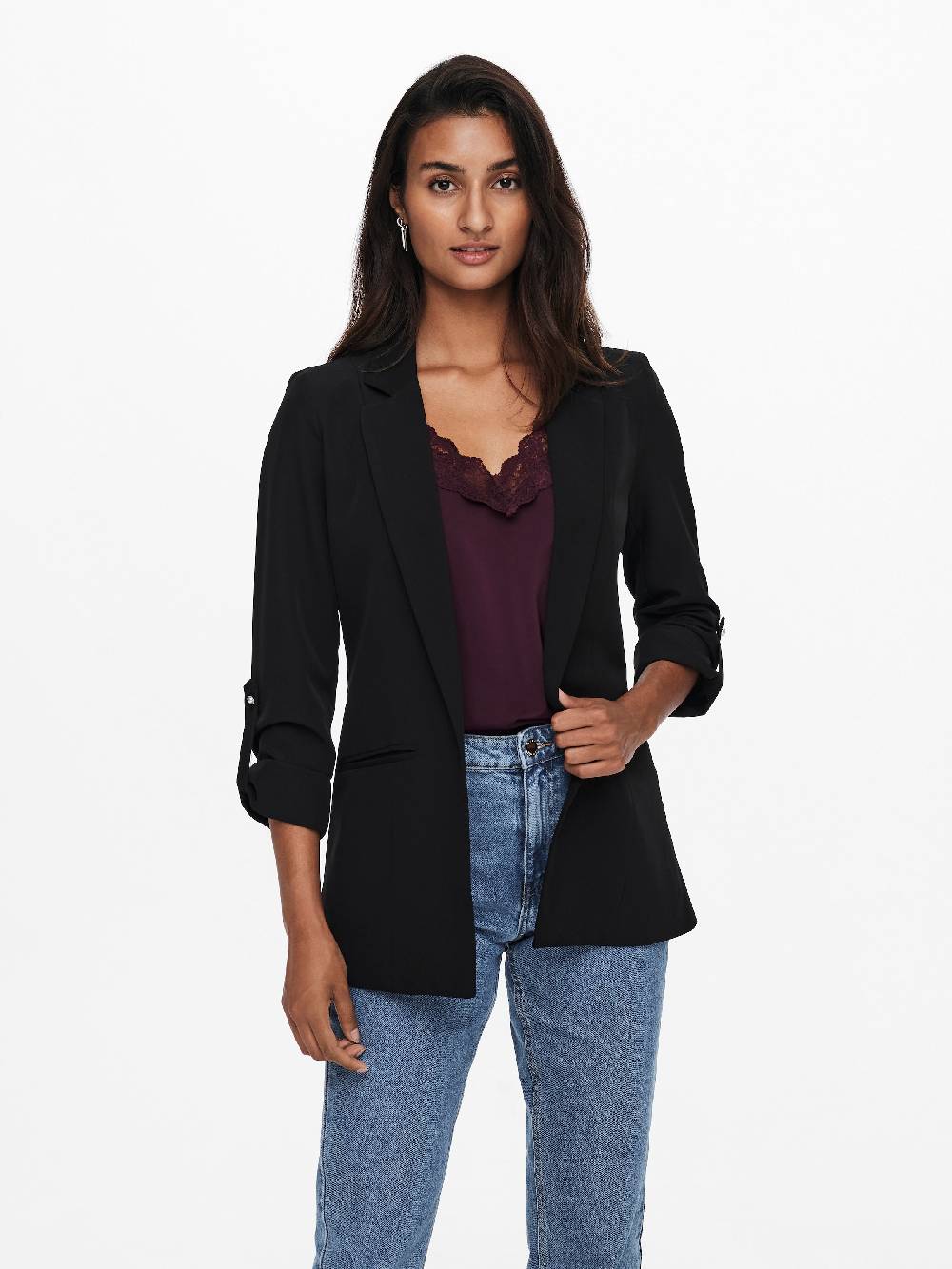 ONLY Blazer 'ONLKayle-Orleen' in Black Riesige Ersparnisse