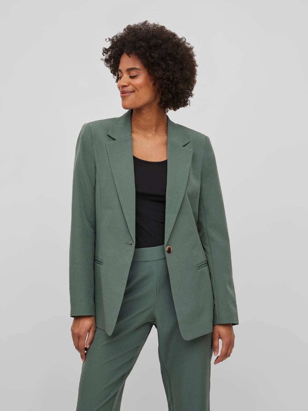 VILA Blazer 'LOWNY' in Jade Wochenangebot