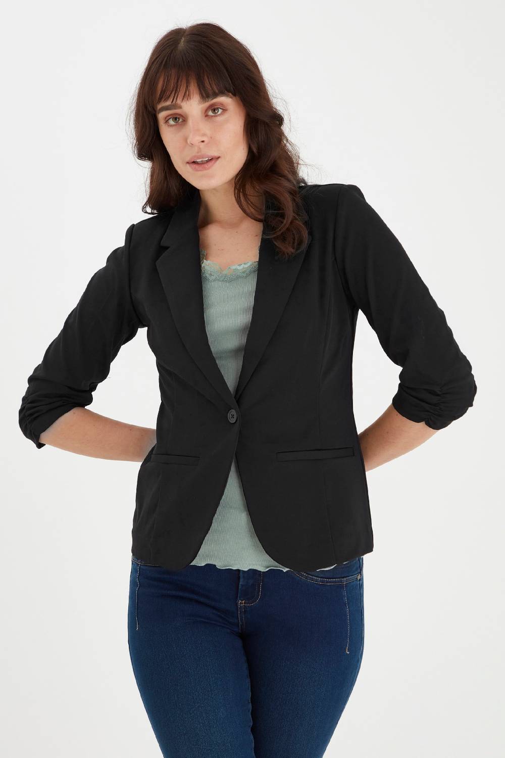 Fransa Blazer in Black Bis zu 60% Rabatt