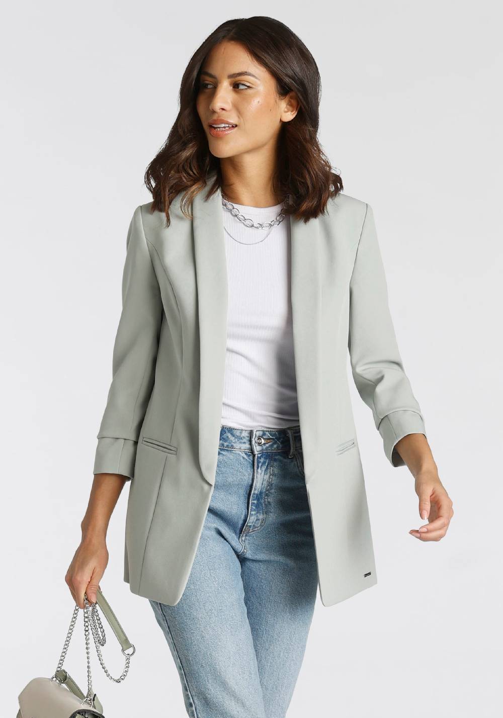 LAURA SCOTT Blazer in Green Nur für heute