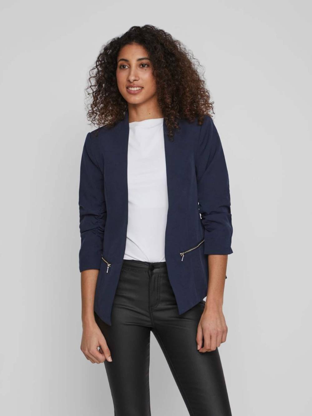 VILA Blazer in Navy Riesige Rabatte