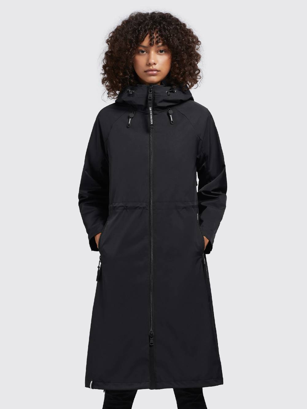 khujo Between-Seasons Coat 'Xappi' in Black Meist gekauft
