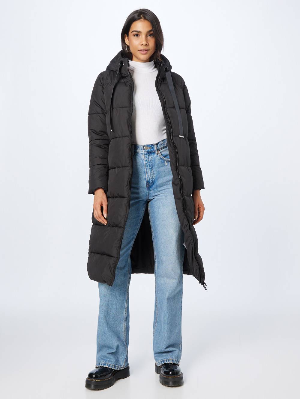 ABOUT YOU Winter Coat 'Josepha' in Black Sonderangebot