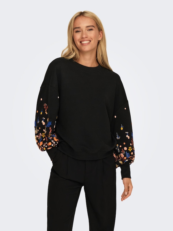 ONLY Sweatshirt 'ONLBrooke' in Black