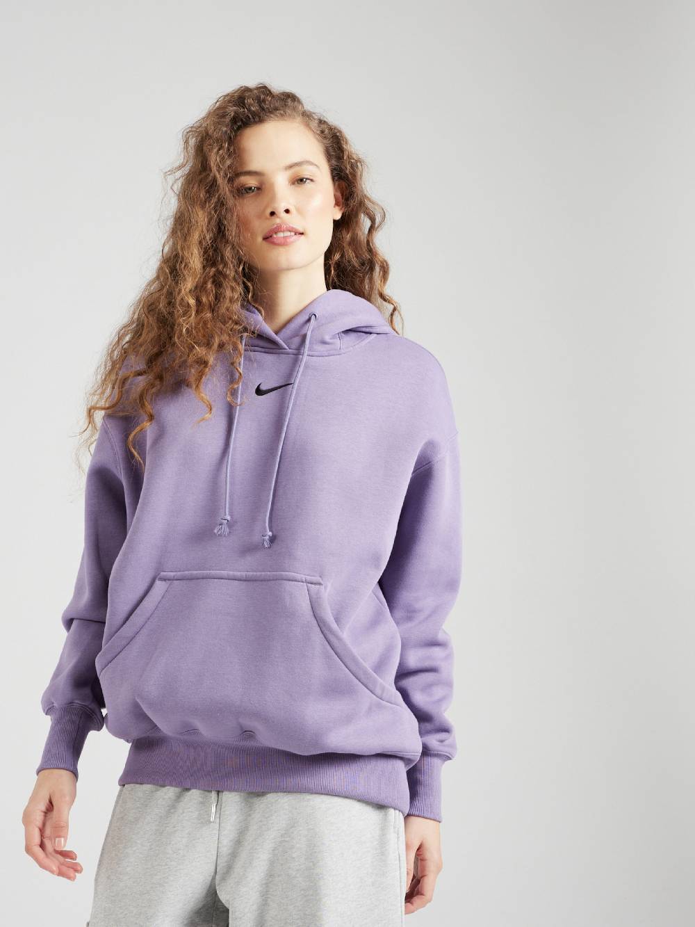 Nike Sportswear Sweatshirt 'Phoenix Fleece' in Purple Top Angebot