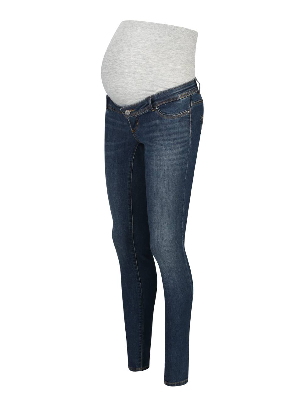 Only Maternity Skinny Jeans in Blue Denim Nur für heute