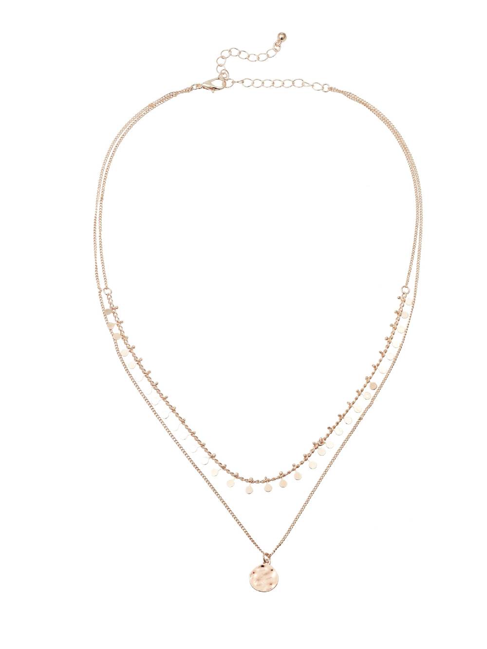 ABOUT YOU Necklace 'Theresa' in Rose Gold Verkauf