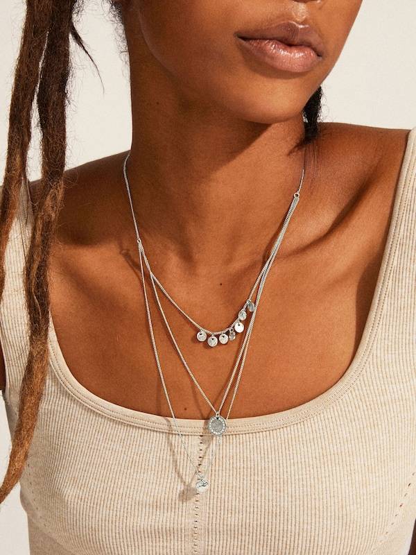 Pilgrim Necklace 'Arden' in Silver