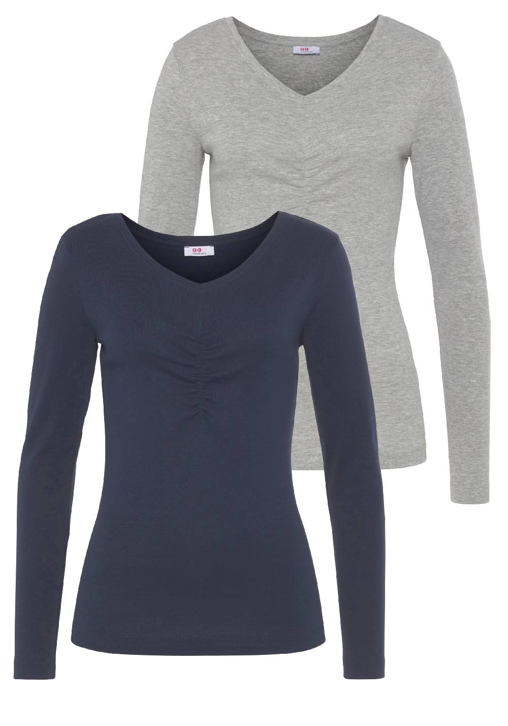 FLASHLIGHTS Shirt in Mottled Grey Bestseller