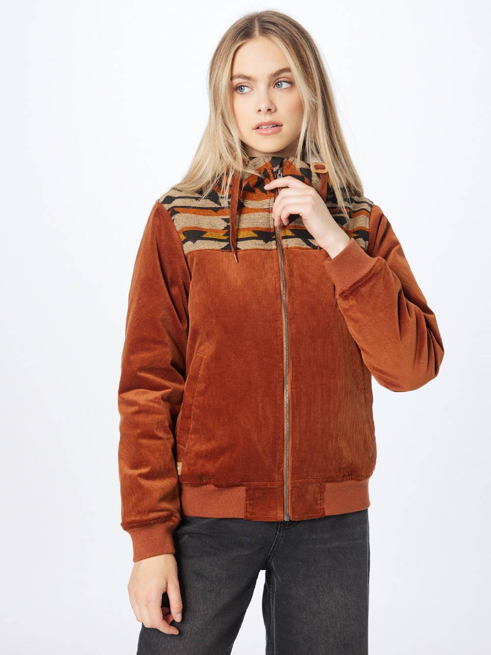 Iriedaily Between-Season Jacket in Rusty Red Vierteljährliche Förderung