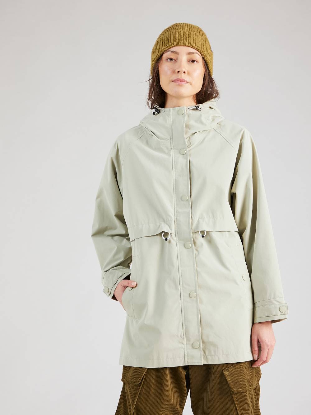 Iriedaily Between-Season Jacket 'Kati' in Pastel Green 50% Rabatt für begrenzte Zeit