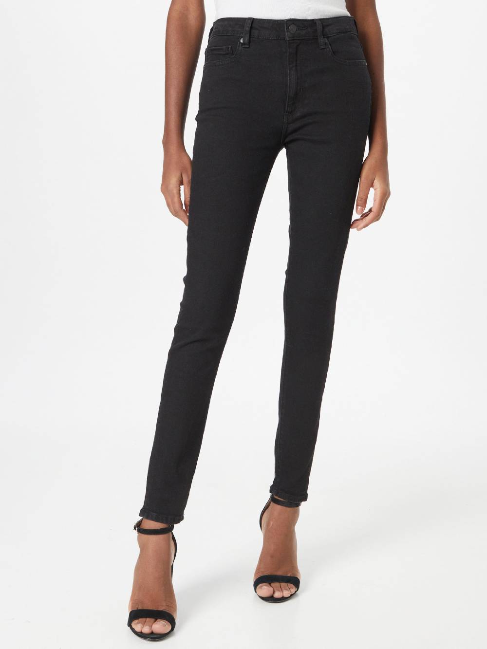 ARMEDANGELS Skinny Jeans 'Tilla' in Black Denim im Angebot