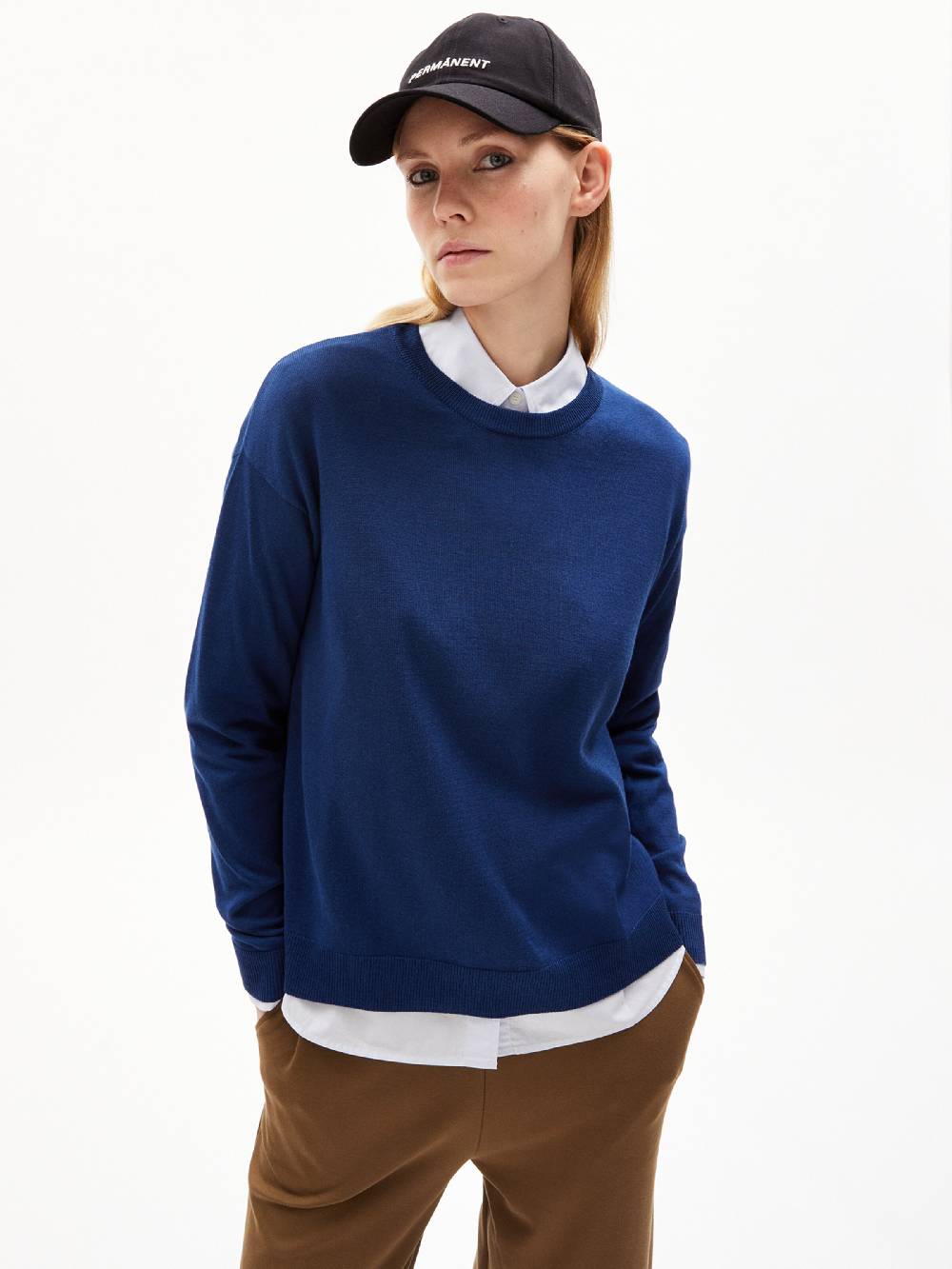ARMEDANGELS Sweater 'LARUNAA' in Gentian Günstiger Verkauf