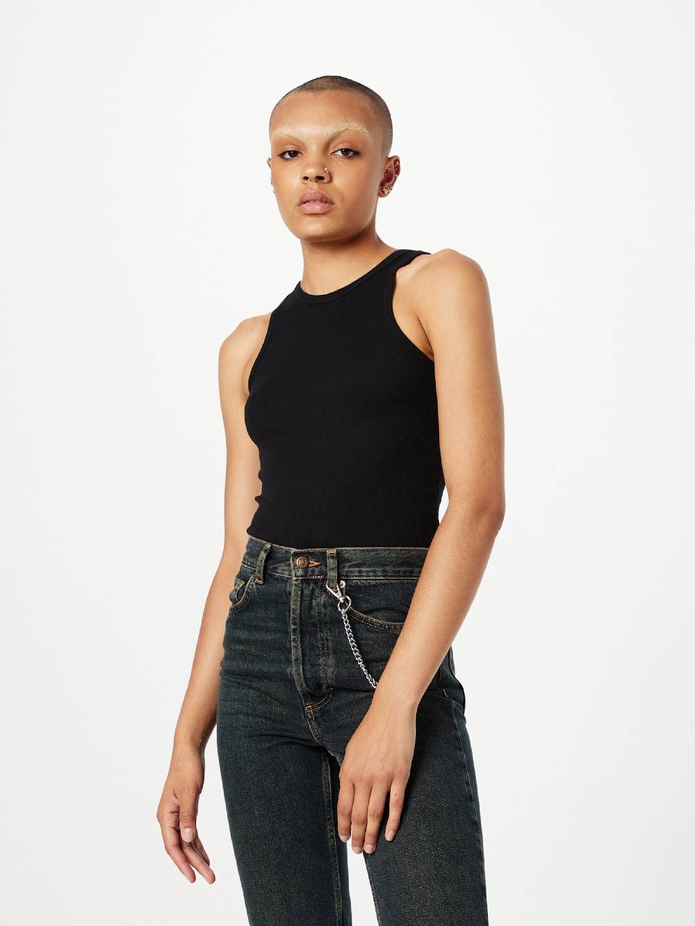 Rebirth Studios Top 'Ivy' in Black Fabrikpreis
