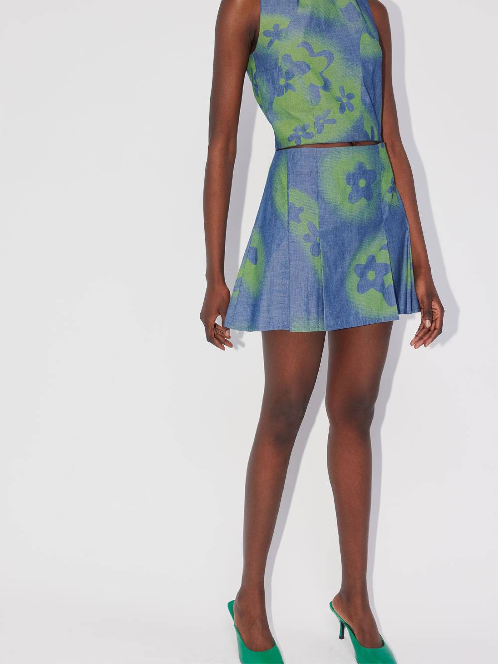 ABOUT YOU REBIRTH STUDIOS Skirt 'Eri' in Blue, Green Online Shopping