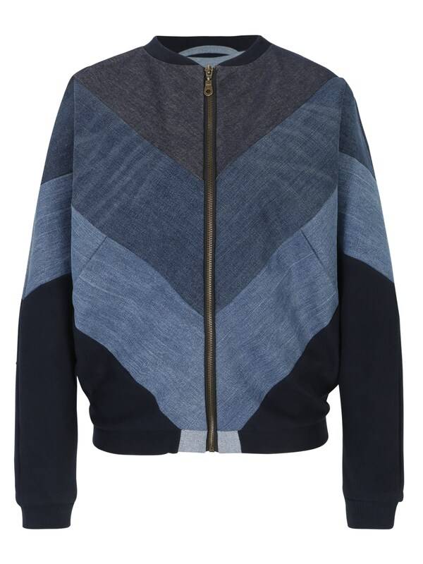 Bridge & Tunnel Between-Season Jacket in Blue, Navy, Blue Denim Osterangebot