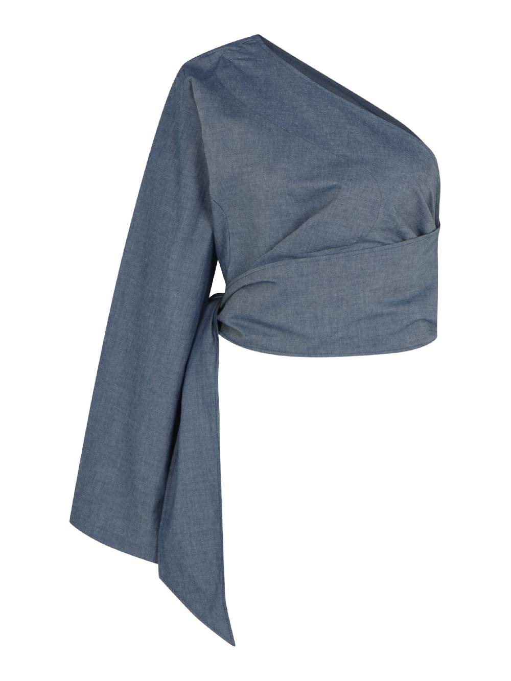 ABOUT YOU REBIRTH STUDIOS Blouse 'Eri' in Blue Jubiläumsangebot