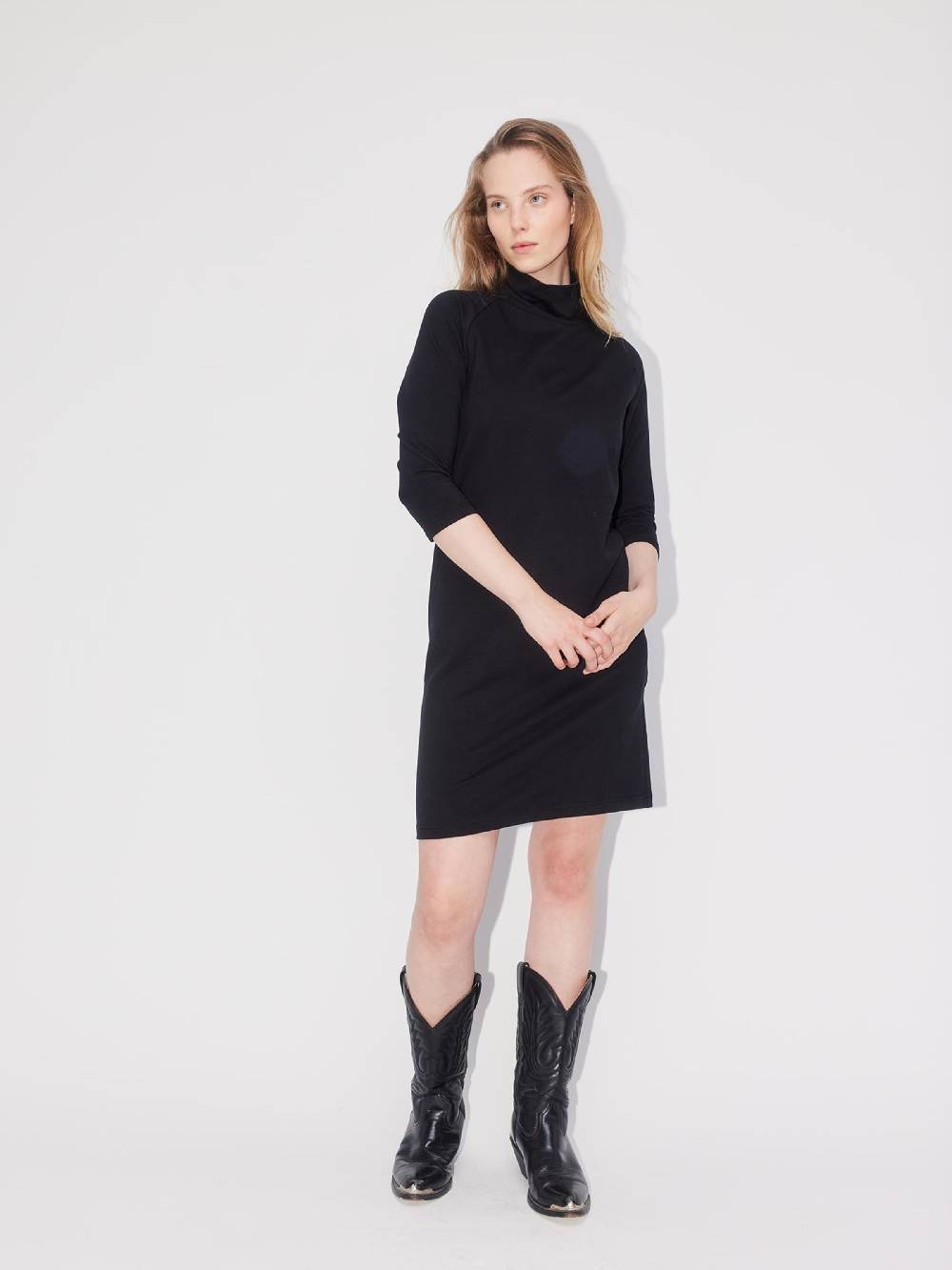 Wiederbelebt Dress 'JOANNA' in Black Heißer Verkauf