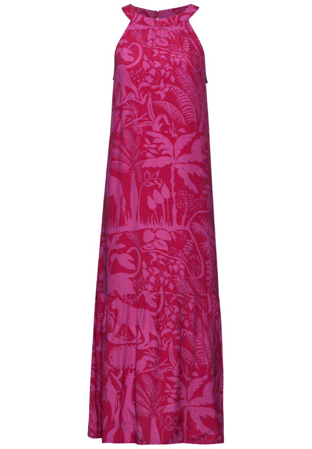 STREET ONE Summer Dress in Fuchsia, Light Pink JETZT KAUFEN