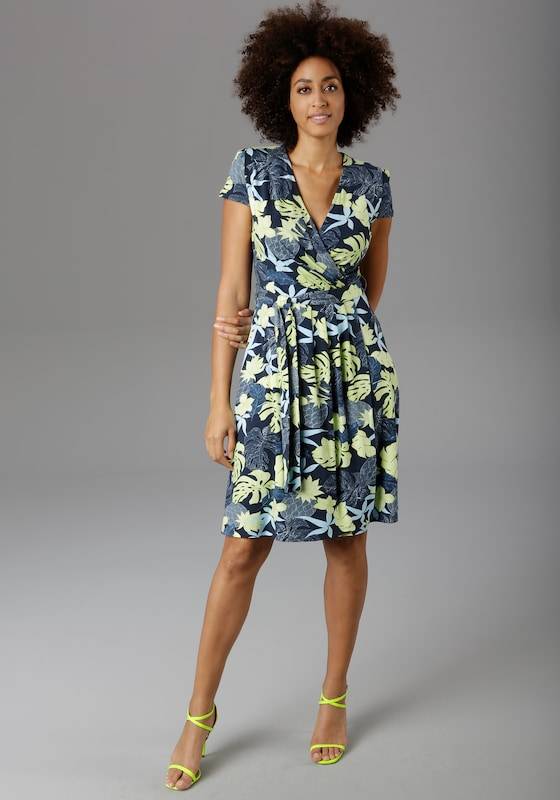 Aniston SELECTED Summer Dress in Mixed Colors Neueste Stile