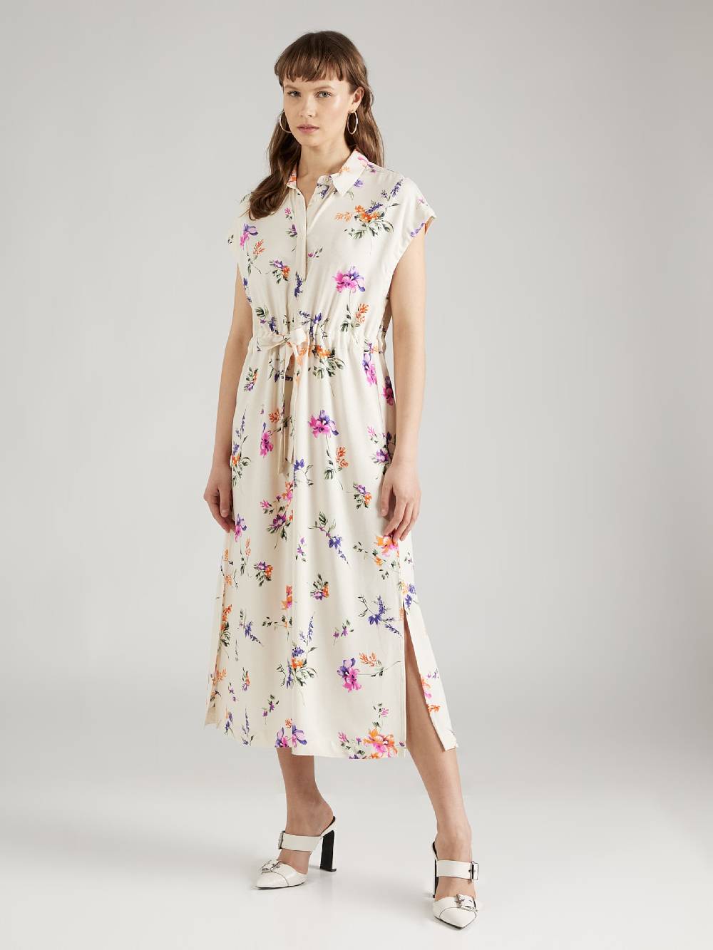 Y.A.S Shirt Dress 'Asina' in Beige Bis zu 65% Rabatt