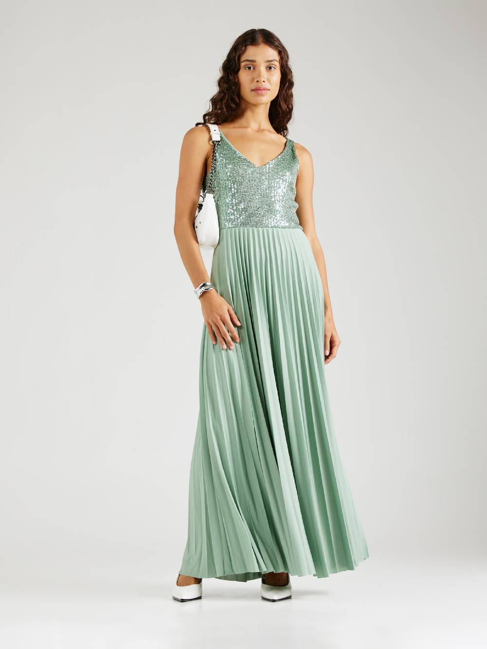 ABOUT YOU Dress 'Mimi Dress' in Light Green Sonderangebot der Fabrik