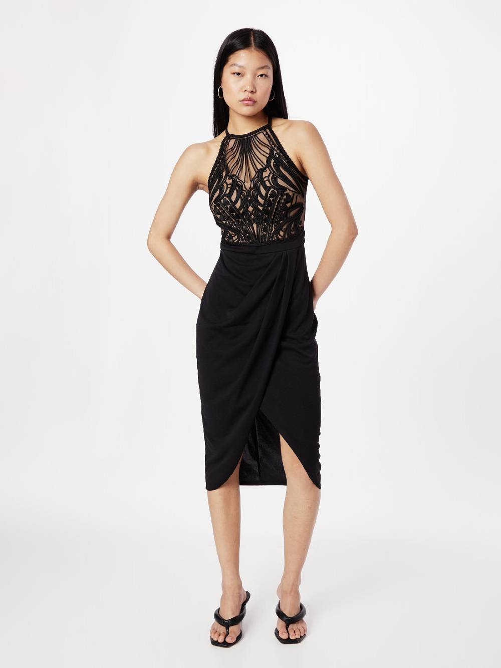 Lipsy Cocktail Dress 'Nelli' in Black Speichern exportieren