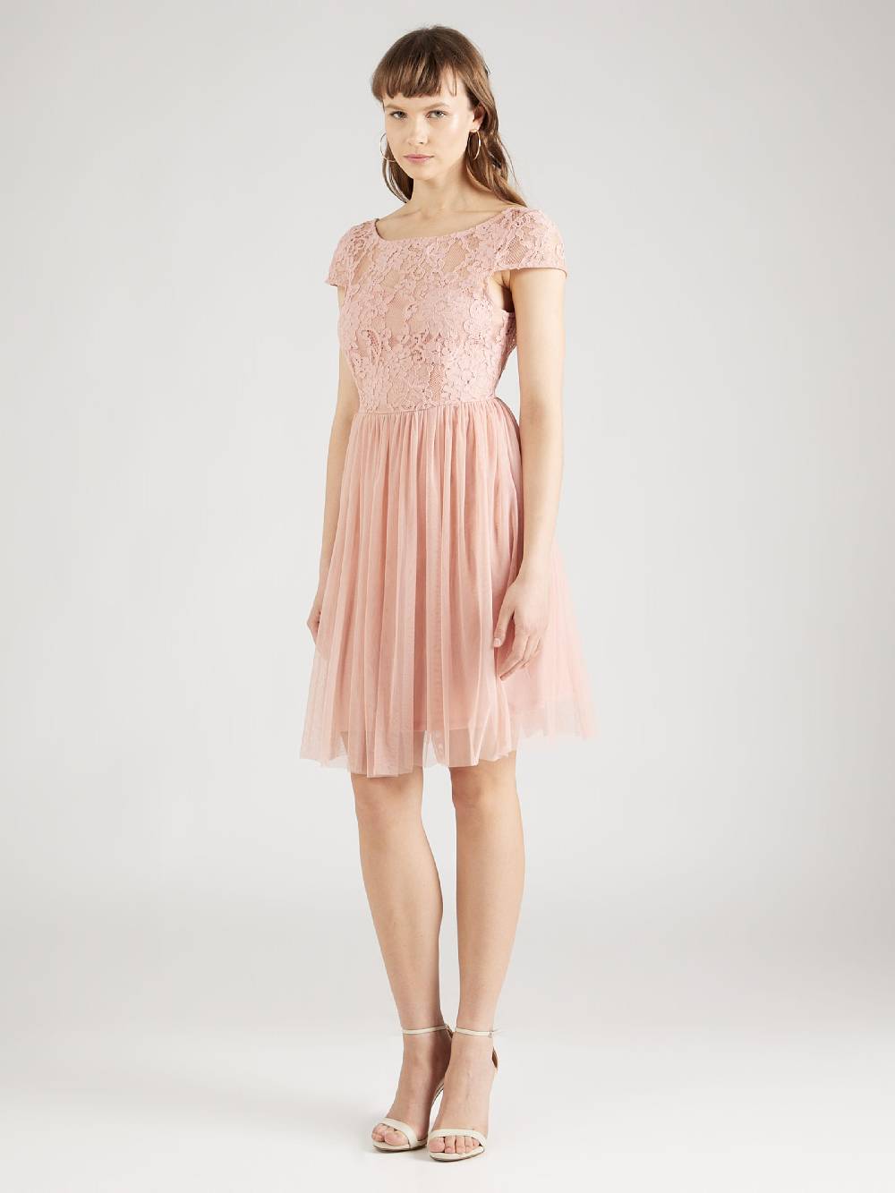 VILA Cocktail Dress 'ULRICANA' in Dusky Pink Verkauf