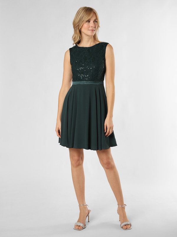 Marie Lund Cocktail Dress in Fir Schlussverkauf