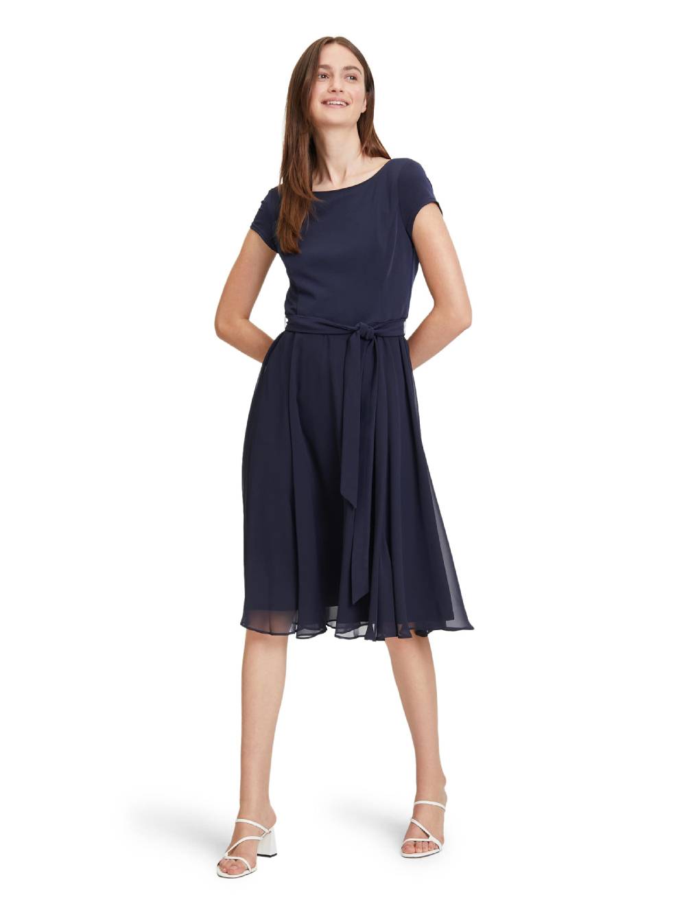 Vera Mont Cocktail Dress in Dark Blue Kostenloser Versand