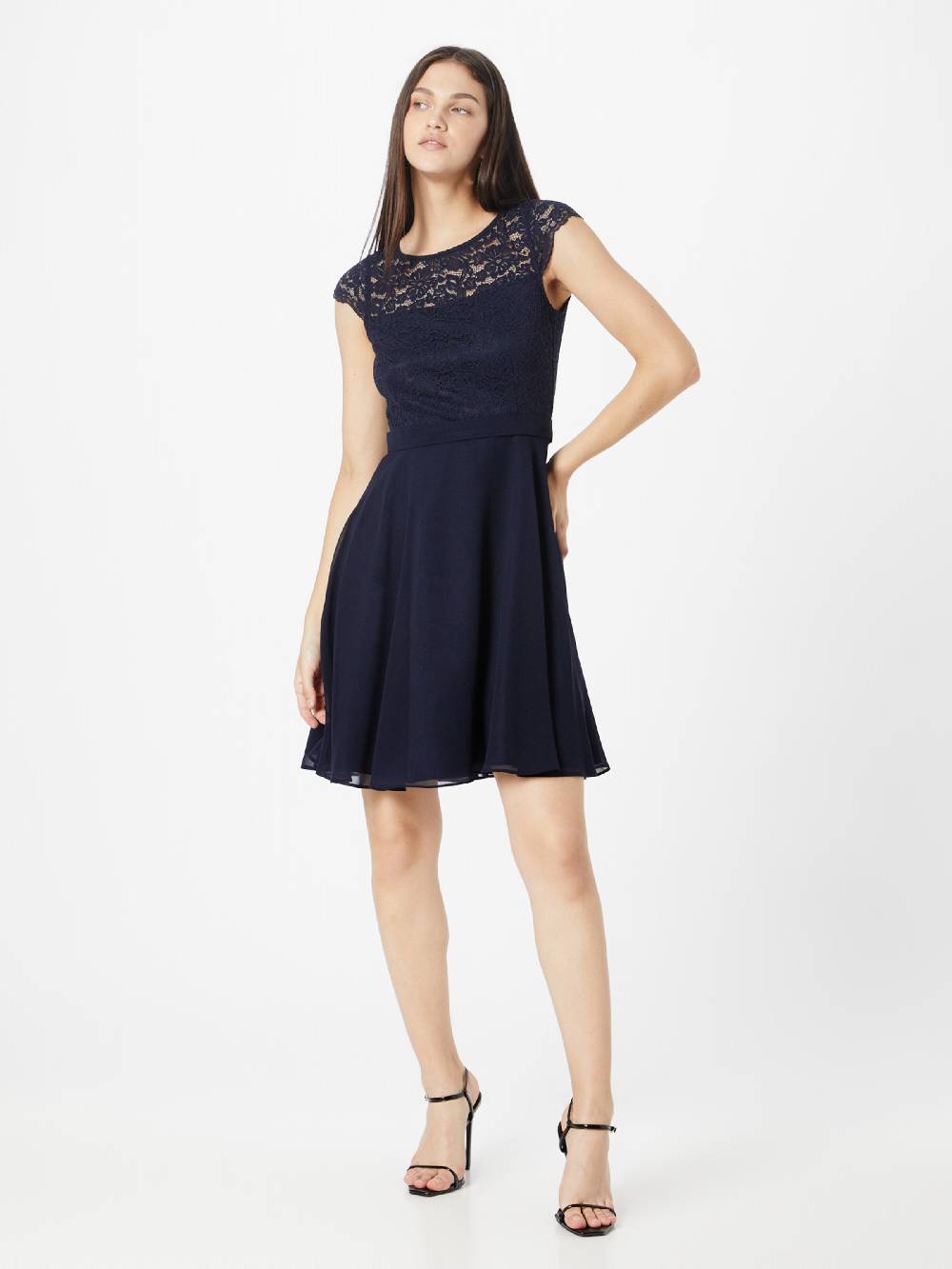 VM Vera Mont Cocktail Dress in Night Blue Günstig kaufen