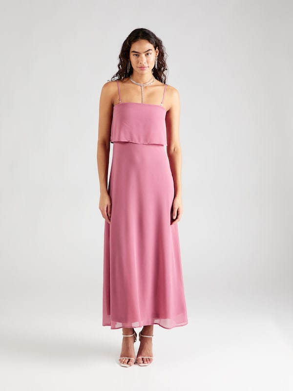VILA Evening Dress 'MILINA' in Dusky Pink Flash Sale