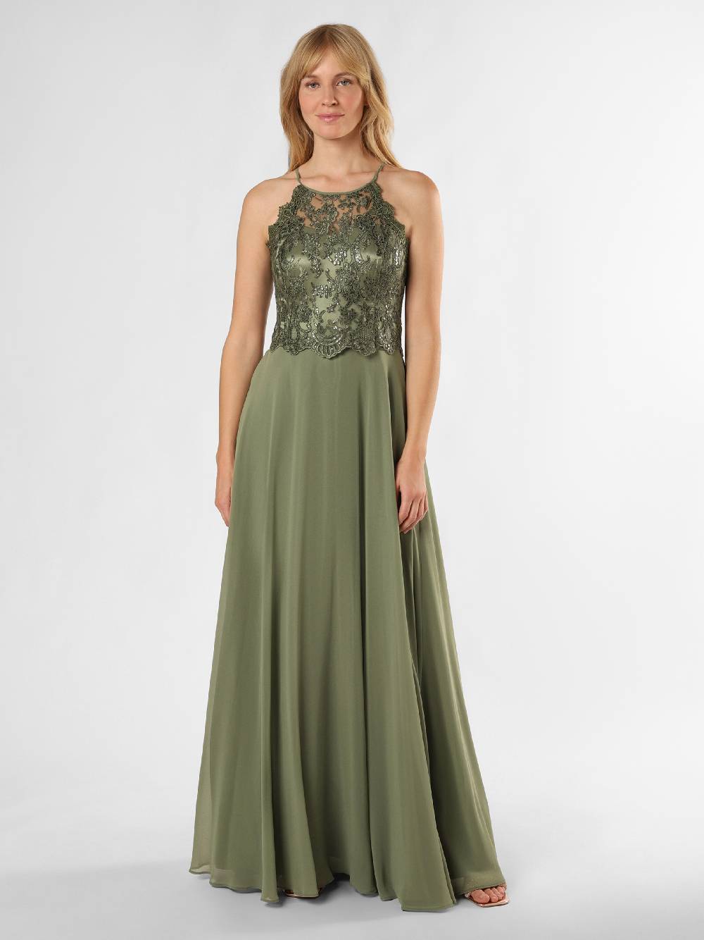 Vera Mont Evening Dress in Reed Lagerräumung