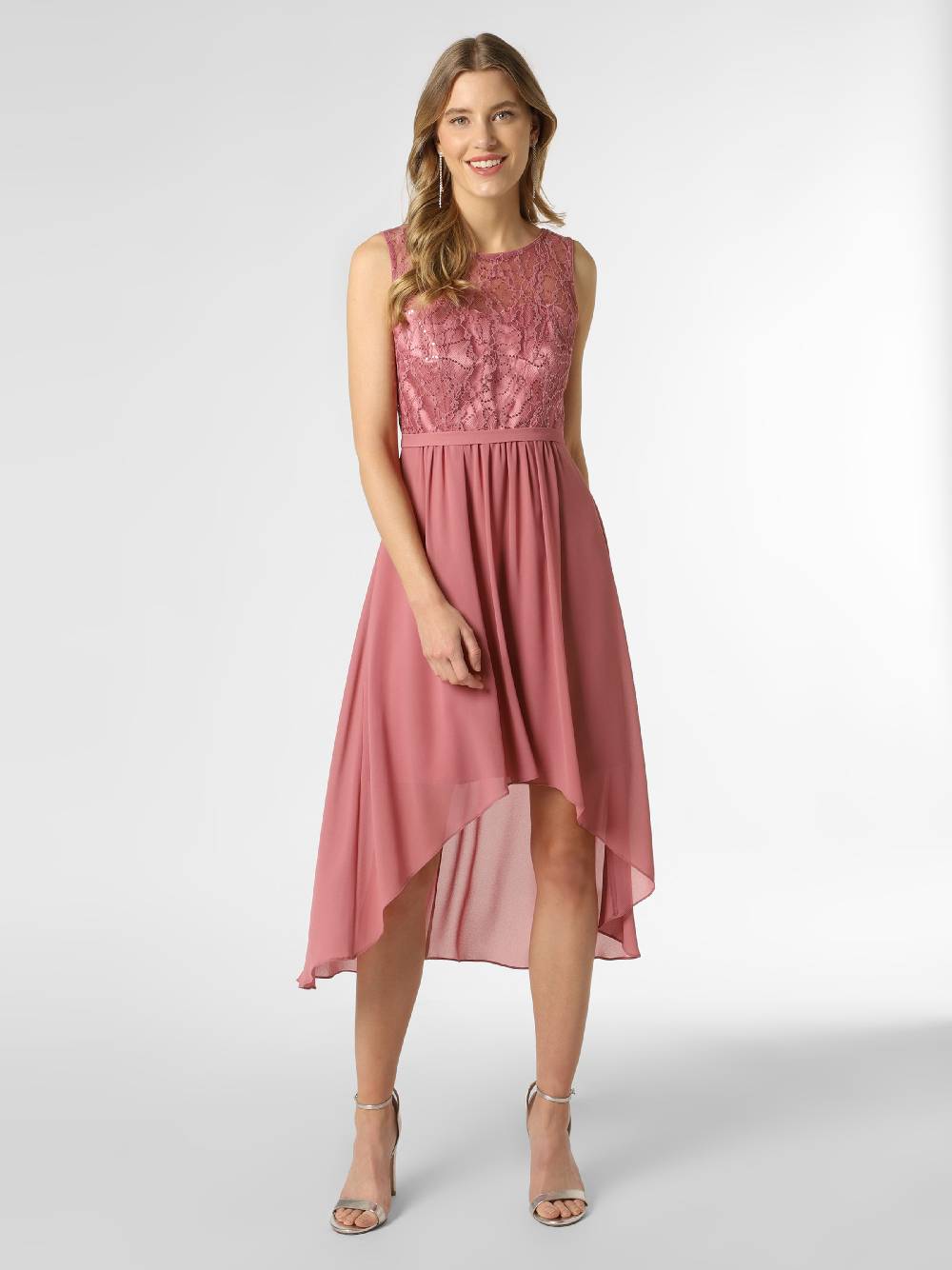 Marie Lund Evening Dress in Pink Online Outlet