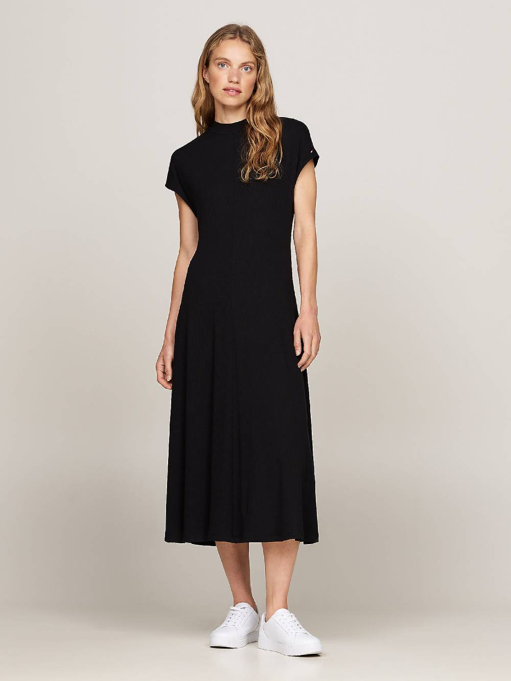 TOMMY HILFIGER Dress in Black Super Rabatt