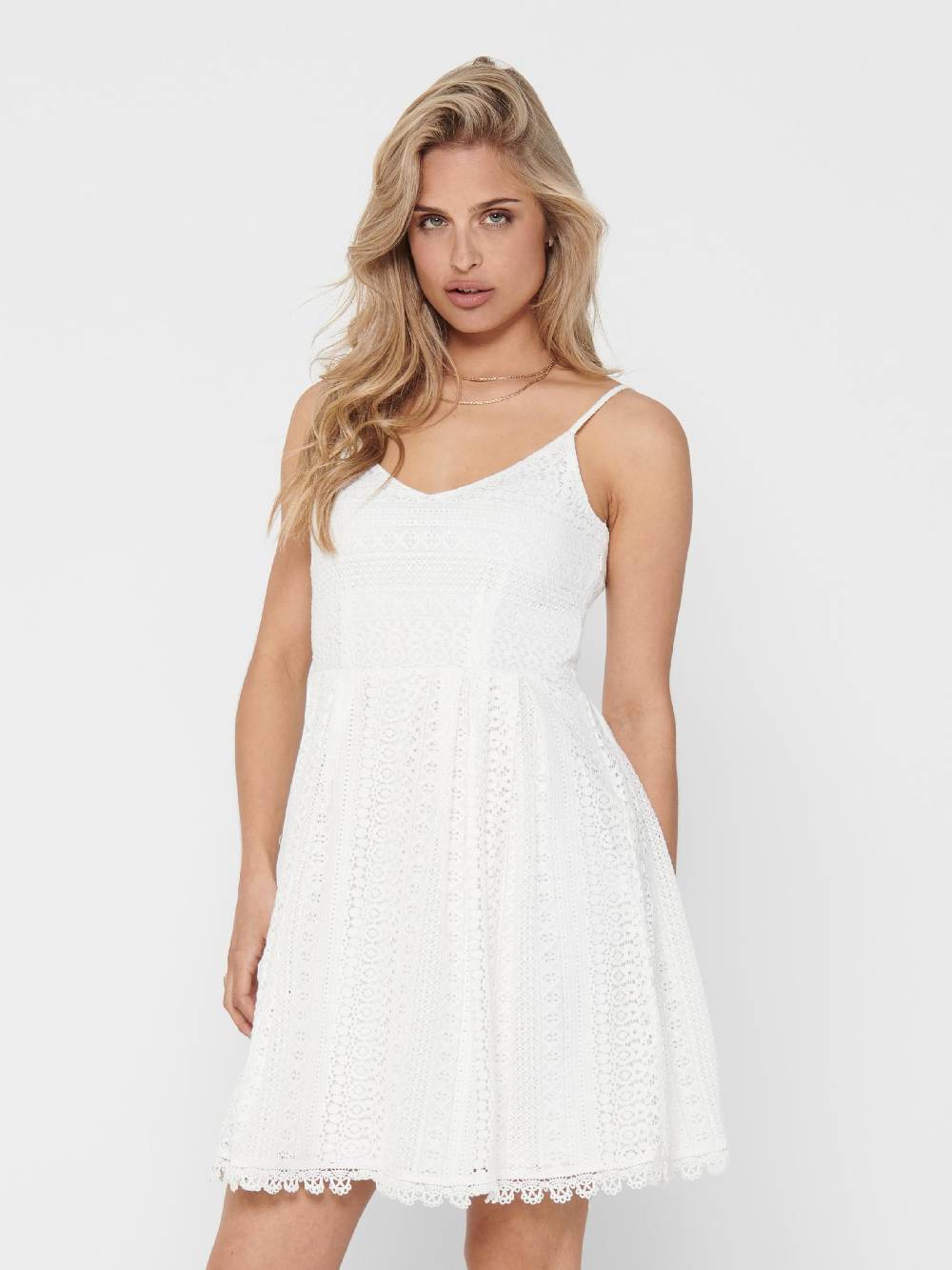 ONLY Dress in Off White Speichern exportieren